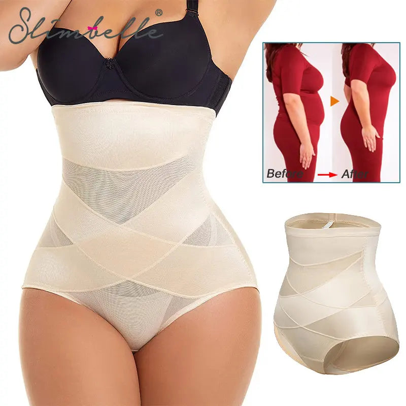 High Waist Tummy Control Shapewear - Women's Body Shaper & Butt Lifter Panty