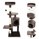 Cat Tree Multi-Level Tower Condo Scratching Post Dark Brown