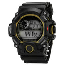 YIKAZE LED Digital Sports Watch: Stylish & Functional Timepiece  ourlum.com 618-balck-gold  