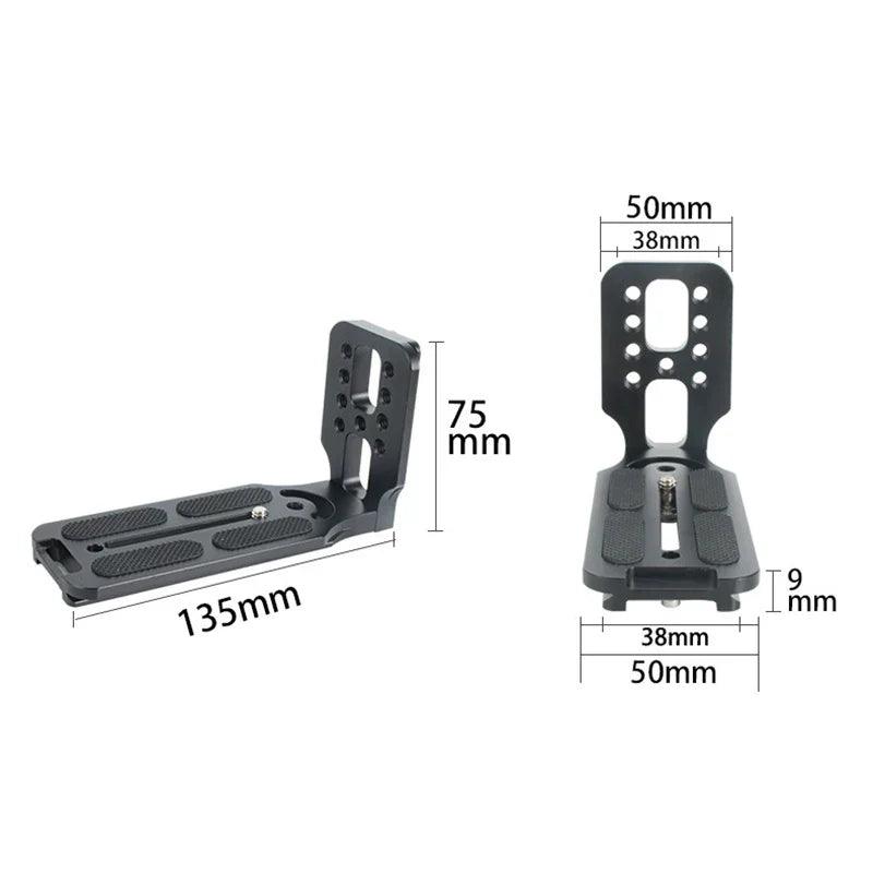 Universal Camera L Bracket: Premium Aluminum for Nikon Canon Sony Fuji  ourlum.com   