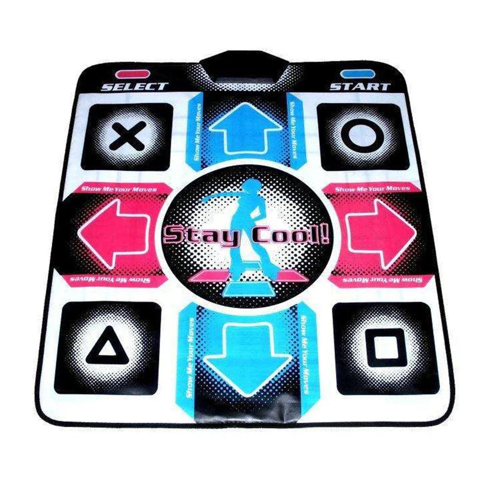 USB Wired Dance Mats Non-Slip Dancing Pad Foot Print Moves Step Arcade Game Fitness Dancer Blanket for PC Laptop Video Games  ourlum.com Default Title  