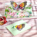 3D Animals Pop-up Cards: Butterflies, Unicorns, Cats & Dogs Gift  ourlum.com Butterfly  