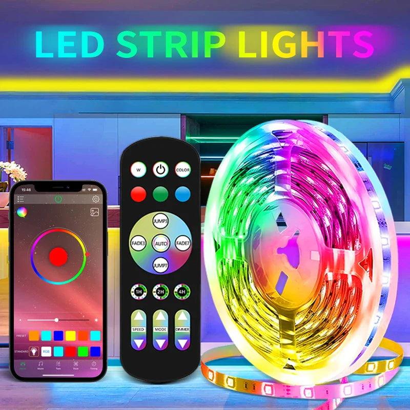 LED RGB Neon Lights: Dynamic Music Sync, App Control, Festive Decor  ourlum.com   