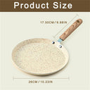 Nonstick Pancake Skillet Aluminum Alloy Frying Pan 20cm