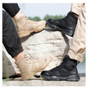 Indestructible Men's Safety Boots for Work and Outdoor Use