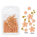 4.5g Acrylic Flower Nail Art Decoration Mixed Size White Rhinestones Silver Gem Manicure Tool Accessories For DIY Nail Design  ourlum.com D-BH16  