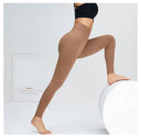 Seamless High Waist Nude Yoga Pants Women's Hip Lifting Fitness