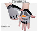 Hot Cycling Antislip Antisweat Half Finger Gloves Unisex