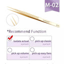 Ultimate Precision Lash Extension Tweezers For Flawless Results