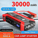 30000mAh Portable Car Jump Starter And Emergency Power Bank