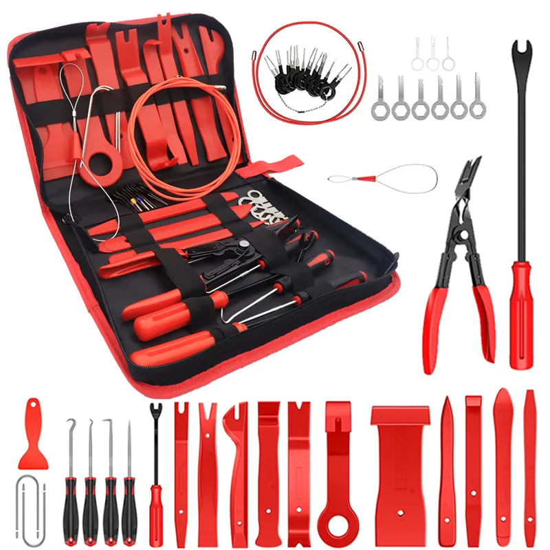 Auto Trim Removal Tool Set: Effortless Car Interior Disassembly Kit  ourlum.com   