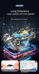 ZWN F1 RC Drift Car With Music LED Lights 2.4G Remote Control