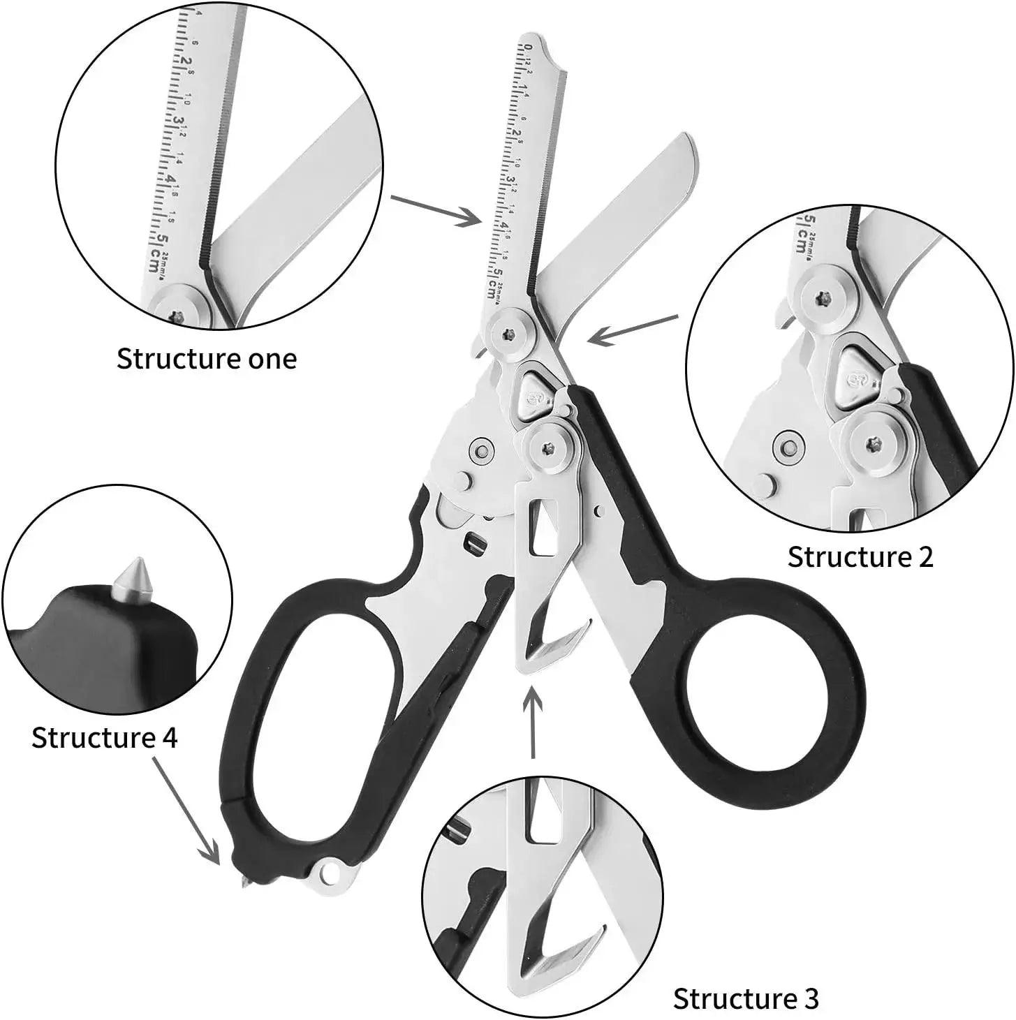 Mini Raptors Shears: Ultimate Compact Survival Scissors  ourlum.com   