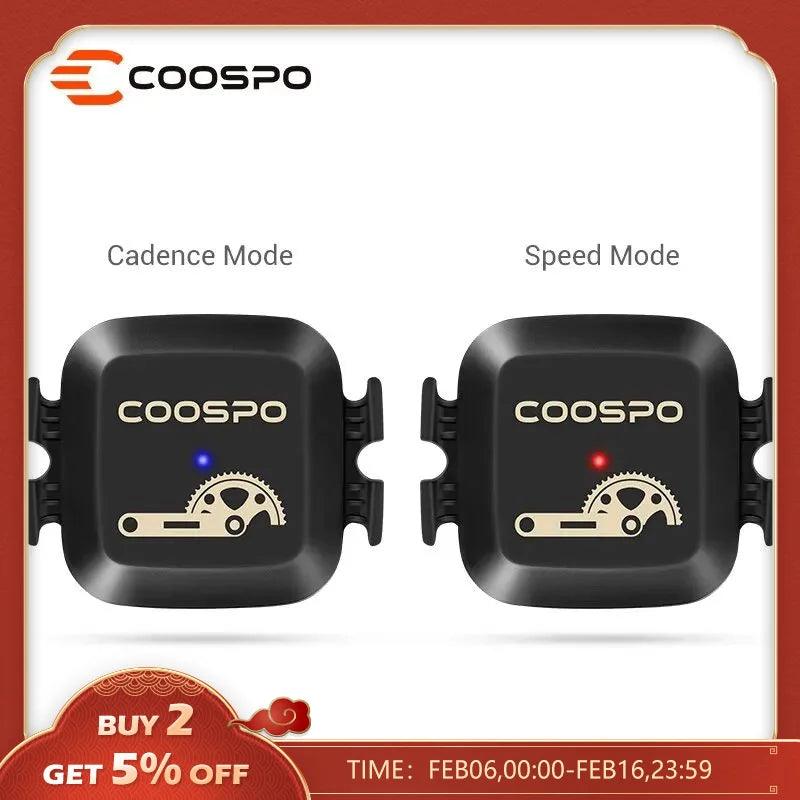 COOSPO BK467 Dual Mode Cadence and Speed Sensor for Wahoo Garmin Bike Computers  ourlum.com   