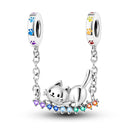 Dog Pet Charms 925 Silver Paw French Bulldog Beads Jewelry