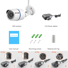 4MP HD Outdoor WiFi Surveillance Camera with Night Vision and Motion Detection