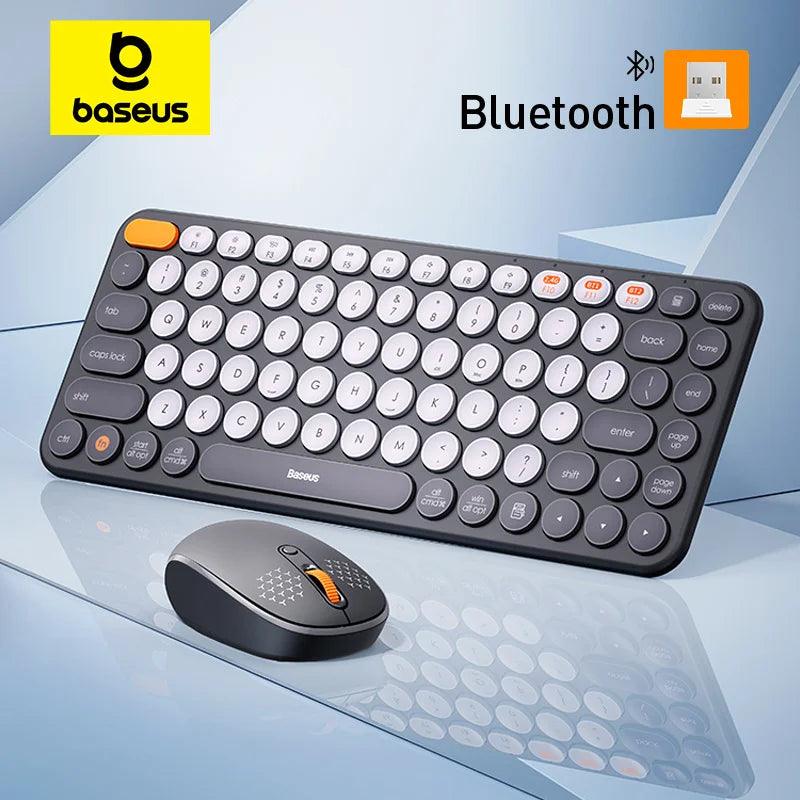 Baseus Bluetooth Keyboard Mouse Combo: Seamless Connectivity & Enhanced Efficiency  ourlum.com   