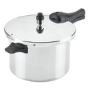 6-Quart High-Pressure Aluminum Cooker for Healthy Meals