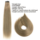 Salon Quality Synthetic Hair Extensions Silky Straight Heat Resistant