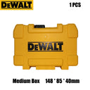 Stackable DEWALT Drill Parts Storage Box for Tool Organization