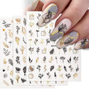 3D Gradient Nail Art Stickers Elevate Your Style Game Chic