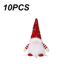 Enchanting LED Christmas Gnome Ornament for Festive Holiday Decor