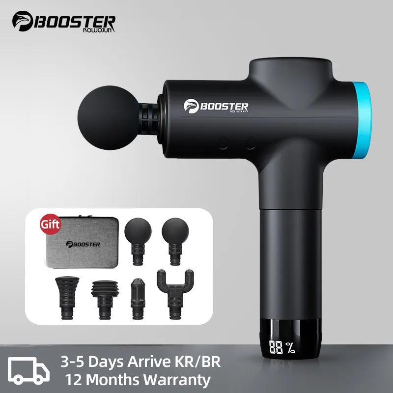 Booster M2-B Massage gun Deep Tissue Percussion Muscle Massager Handheld Body Back Electric Massager for Fitness  ourlum.com   