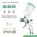 1.4/1.7/2.0/2.5mm 600ml HVLP Spray Gun With Regulator Tool