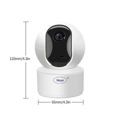 8MP WiFi Home Security Camera with Night Vision & Audio Monitoring