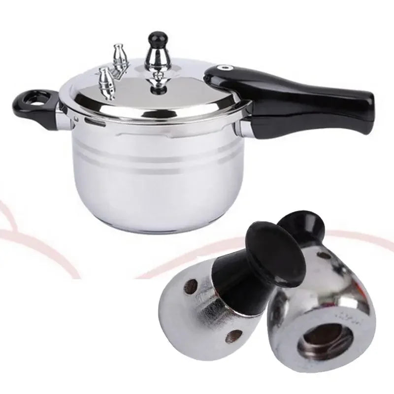 Stainless Steel High Pressure Cooker - Fast Cooking for Soup & Meat, Induction & Gas Compatible