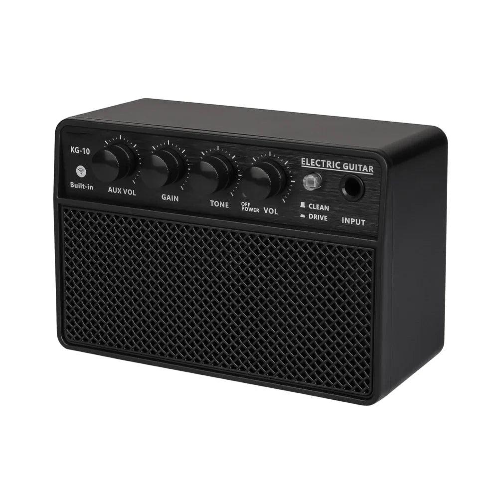 KG-10 Electronic Guitar Amplifier Speaker Portable Amp Lightweight Musical Instruments Speaker With 6.35mm Universal Interface