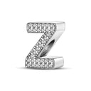 Hot Sale Silver Plated Color Letter Charm Beads for Women