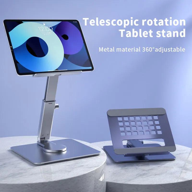 Retractable Tablet Stand for Macbook Air: Adjustable Height & Angle  ourlum.com   