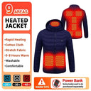 Washable USB Charging And Heating Jacket For Outdoor Use