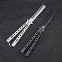 Butterfly Knife Comb - Stainless Steel Hair Styling Tool