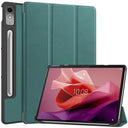  Tab P12 Tri-Fold Magnetic Cover for Xiaoxin: Stylish Protection & Stand功能  ourlum.com Dark green Tab P12 2023 12.7 