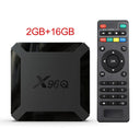 Ultimate Streaming Experience: X96Q Android 10.0 TV Box with Allwinner H313 Quad Core - 4K 2GB RAM 16GB Storage - Wifi HDMI YouTube Player  ourlum.com American Standard 2GB16GB 