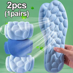 Memory Foam Insoles: Ultimate Comfort & Support with Acupressure Massage