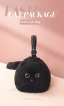 Design Niche Style Summer Cute Handmade Cat Shoulder Bag