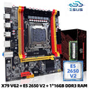 ZSUS X79 VG2 Gaming Motherboard Kit: Intel LGA2011 Upgrade  ourlum.com Motherboard+CPU  