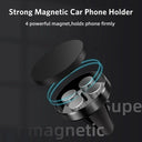 Magnetic Car Phone Holder: Secure Magnet Mount for iPhone Pro Max  ourlum.com   