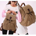 High Capacity Backpacks 2023 New Women's Outdoor Travel Canvas Bag Retro Trendy School Backpack for College Fashion Students  ourlum.com   