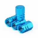 Aluminum Car Tire Valve Caps Stylish Airtight Covers