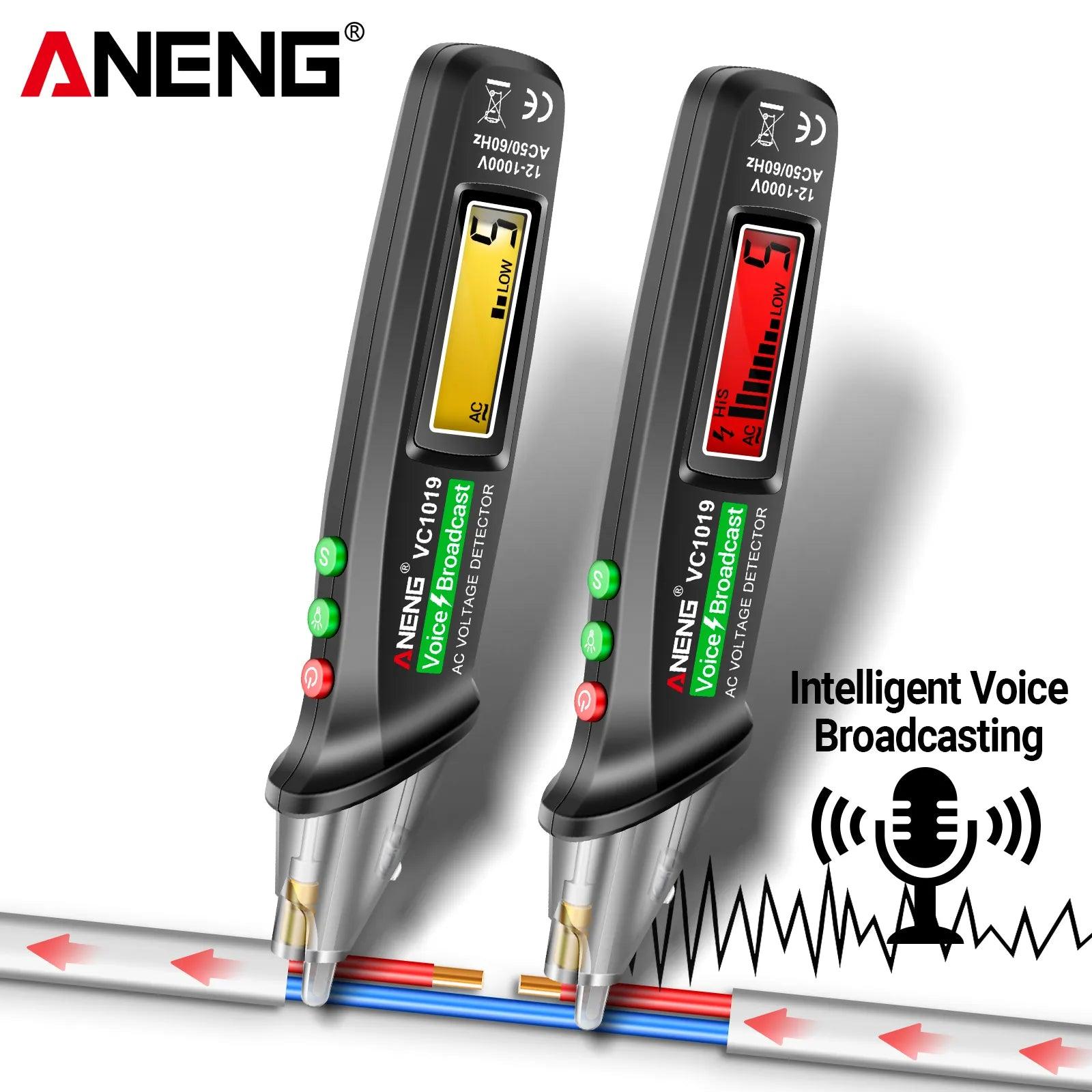 ANENG VC1019 Voice Tester Pen: Intelligent Voltage Detection & Infrared Sensor Technology  ourlum.com   