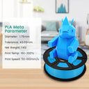 SUNLU PLA Meta Filament 2kg For Fast 3D Printing Quality