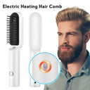 Wireless Heating Hair Comb Straightener For Men’s Beard