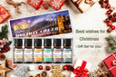 EUQEE Holiday Essential Oil Gift Set Festive Scents for Diffusers