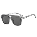 Unisex Vintage Double Bridge Square Sunglasses UV400 Fashion