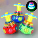 Luminous Music Spinner Mesmerizing Light Kids Toy Fun