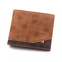 Classic Leather Mini Wallet: Stylish Compact Coin Holder